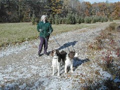 Ruth Bennett McDougal Dorrough; Mac Wyatt dog